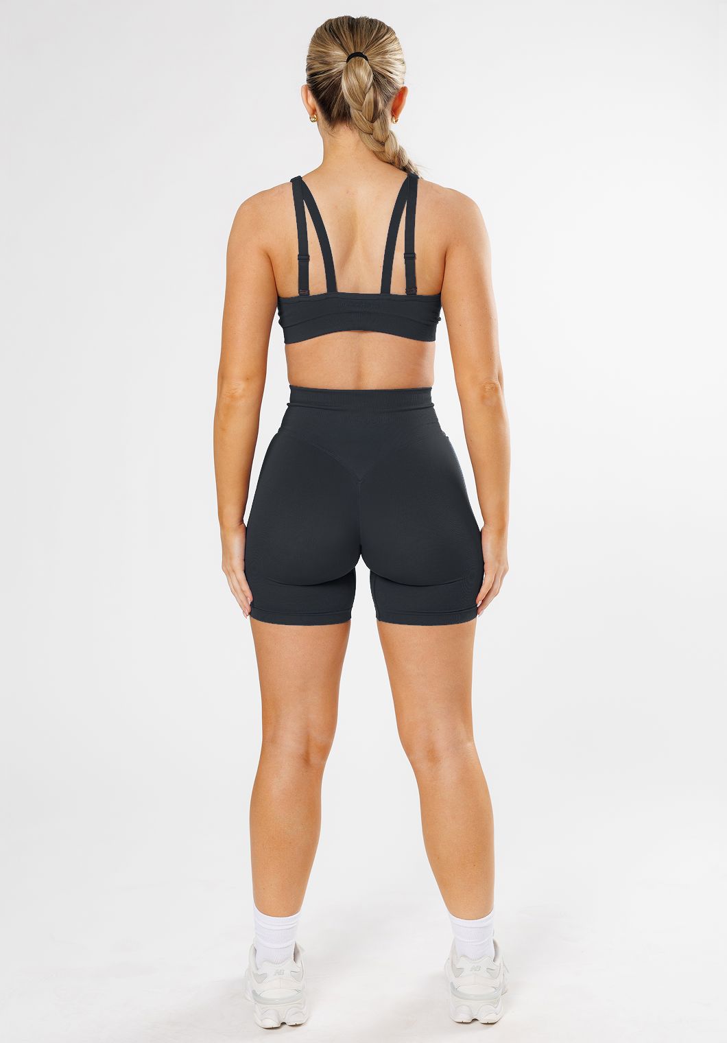CurveFlex™ Hourglass Sculptseam® Plus Seamless Shorts 6” Black