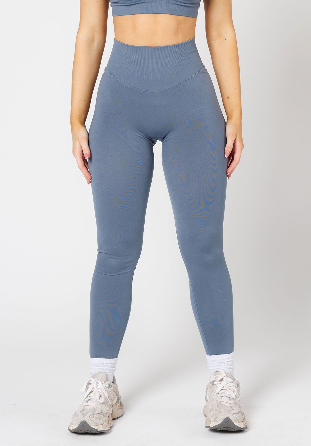 CurveFlex Hourglass Sculptseam® Plus Seamless Legging Slate