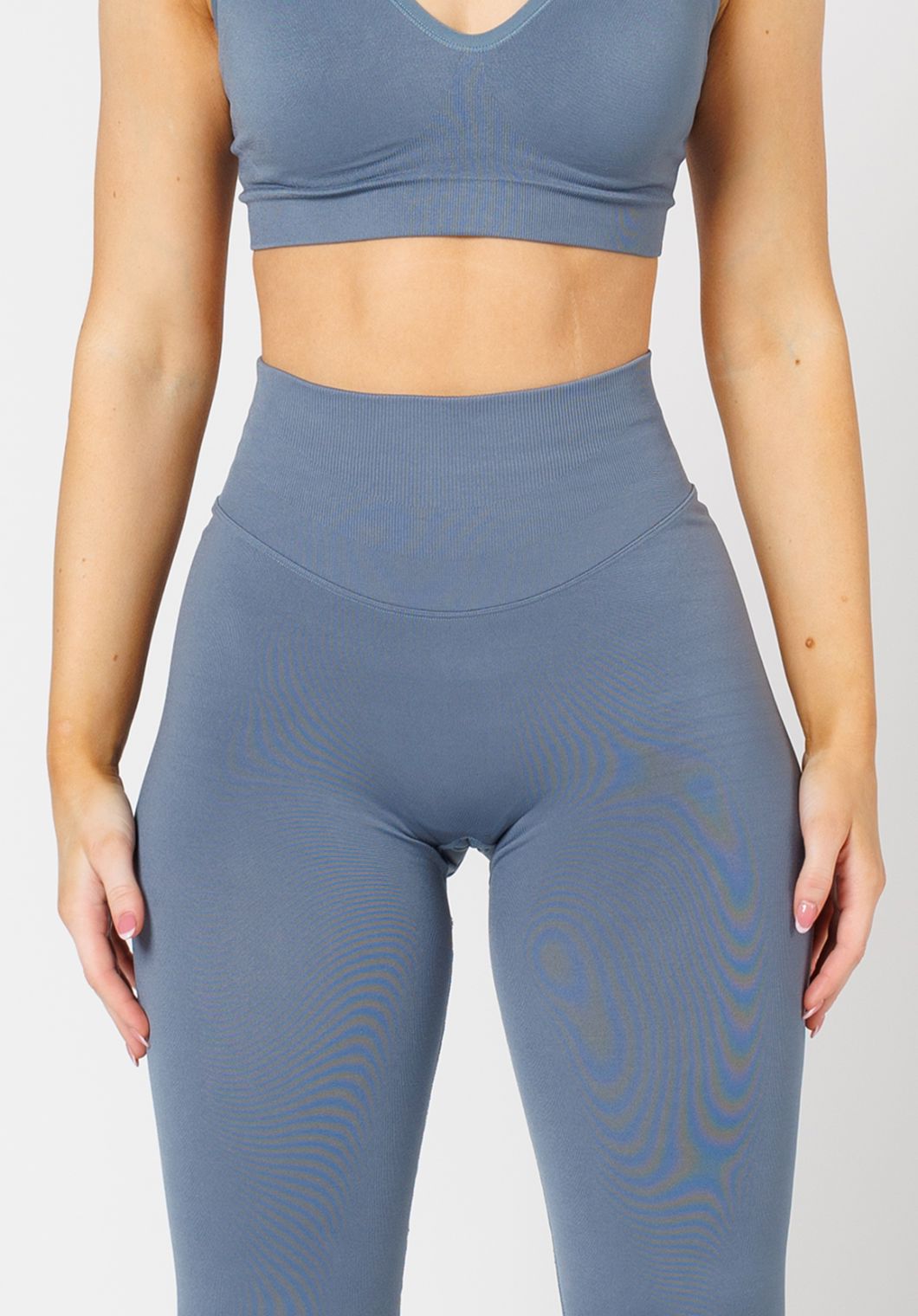 CurveFlex Hourglass Sculptseam® Plus Seamless Legging Slate