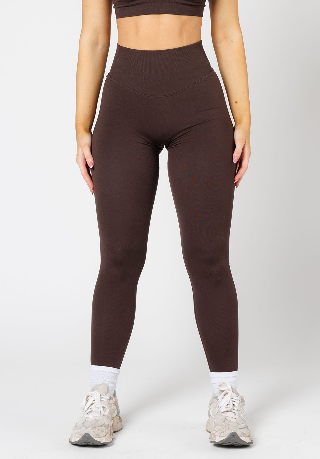 CurveFlex Hourglass Sculptseam® Plus Seamless Legging Walnut