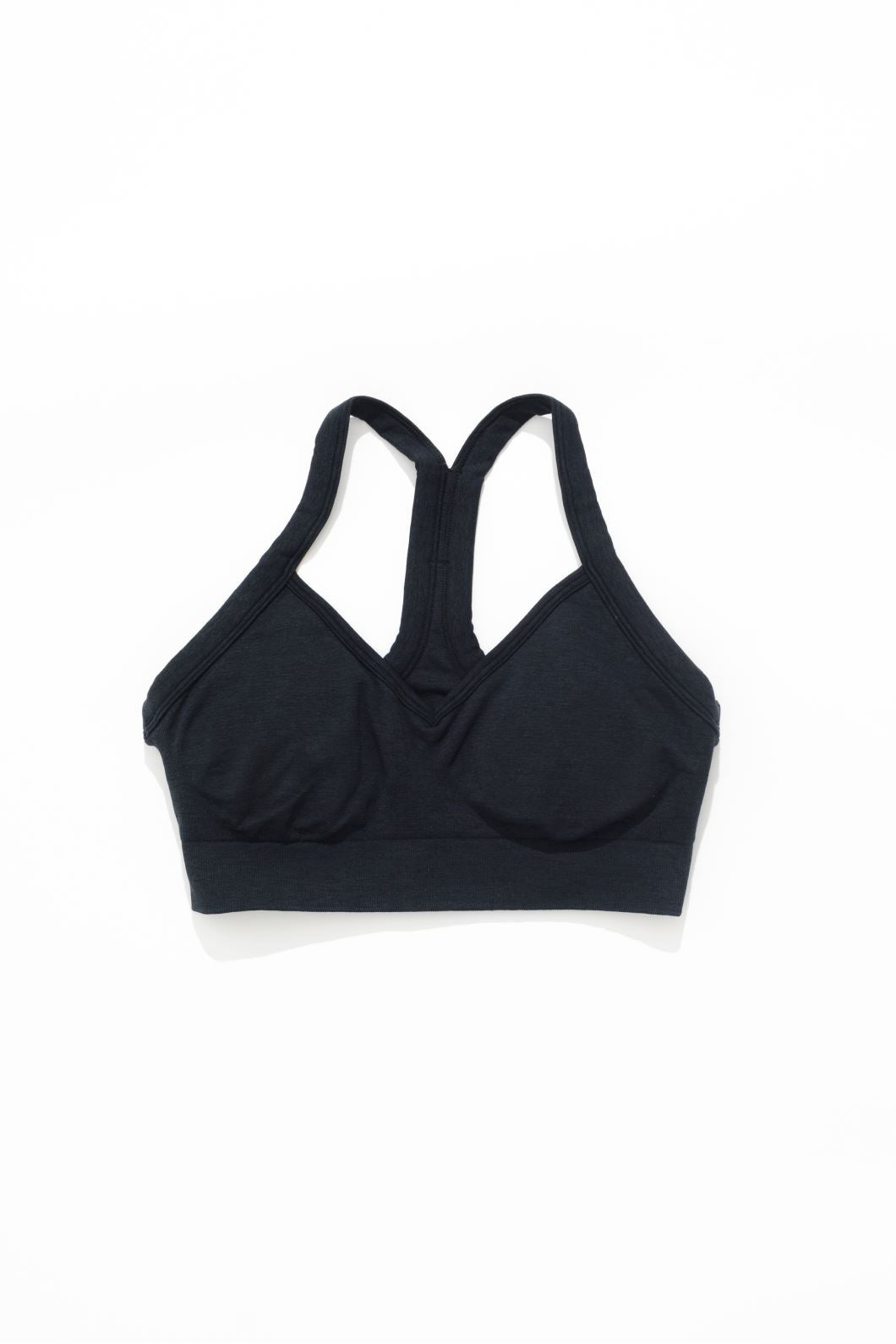 CurveFlex Rib Contour Seamless Bra Black