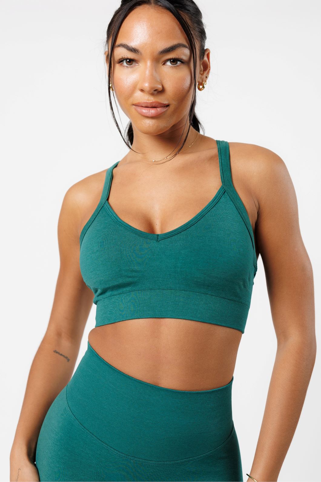 CurveFlex Rib Contour Seamless Bra Cyber
