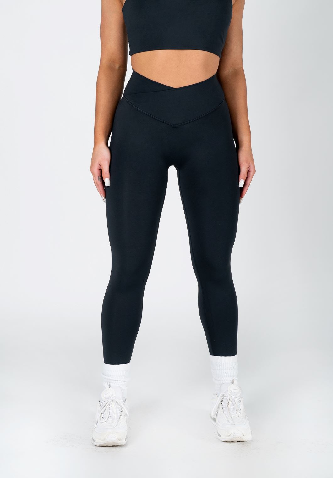 FlexSweat Crossover Sculptseam™ Legging Black