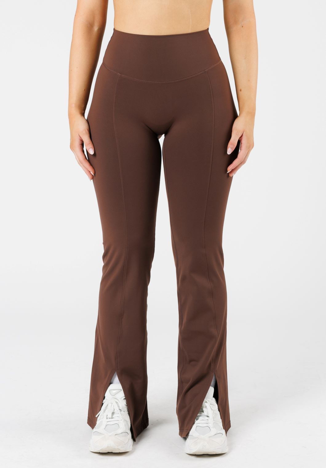 FormLux Front Slit Sculptseam® Plus Flare Legging 32" Earth