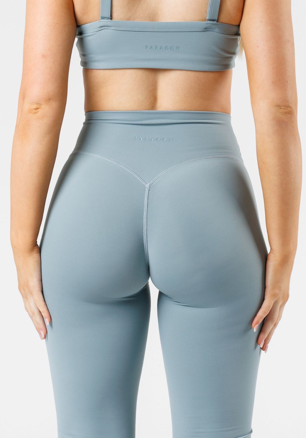 FormLux Front Slit Sculptseam® Plus Flare Legging 32" Mist