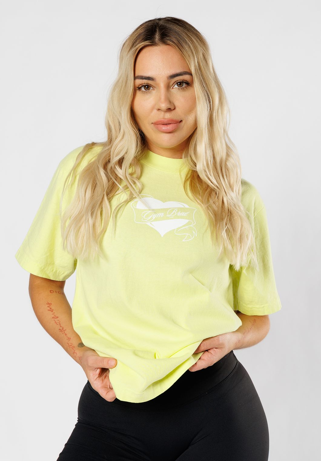 Premium Cotton Gym Brat Ink Pump Cover Lemon Lime