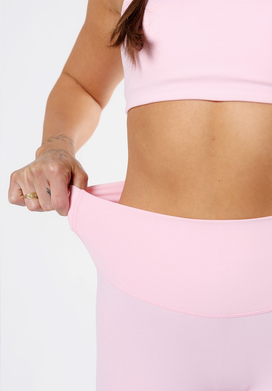 RecStretch Original Sculptseam® Plus Essential Flare Legging 34" Pink Opal