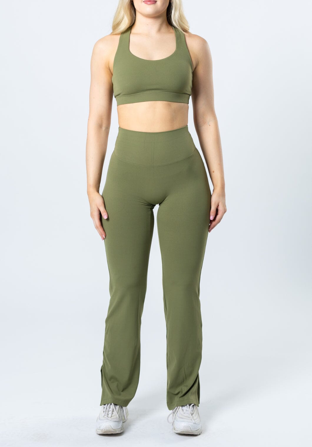 RecStretch Original Sculptseam® Plus Flare Legging 31" Olive