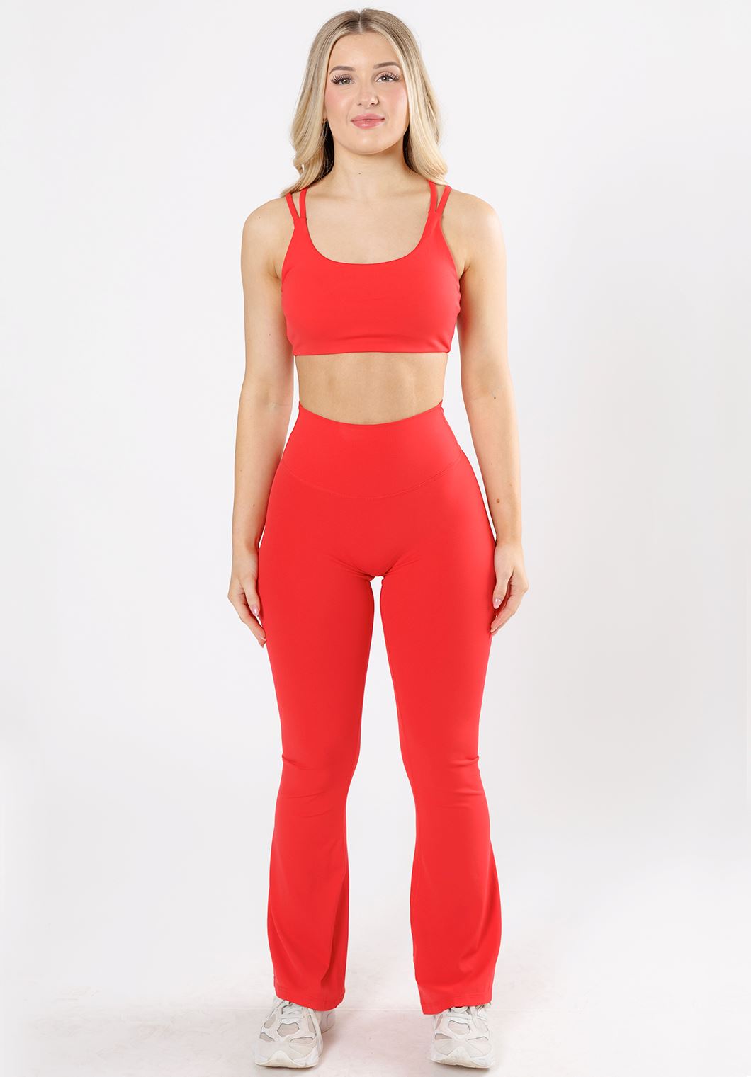 RecStretch™ Original Sculptseam® Plus Essential Flare Legging 31" Fire Sign