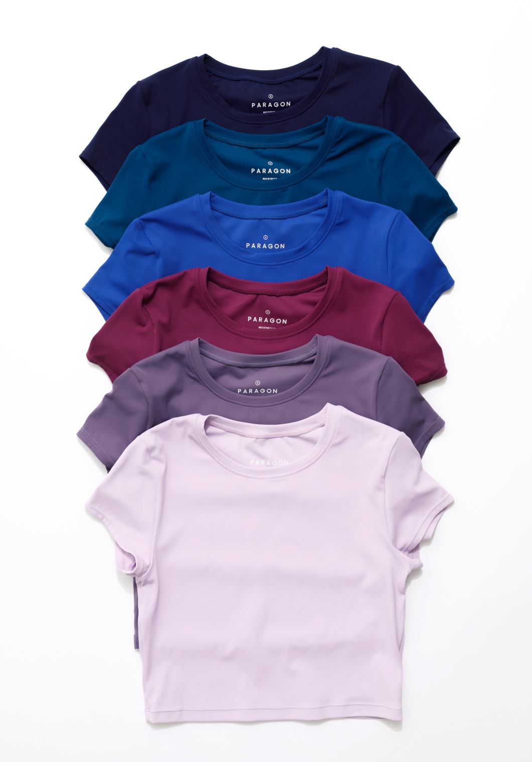 RecStretch™ Short Sleeve Crop Midnight