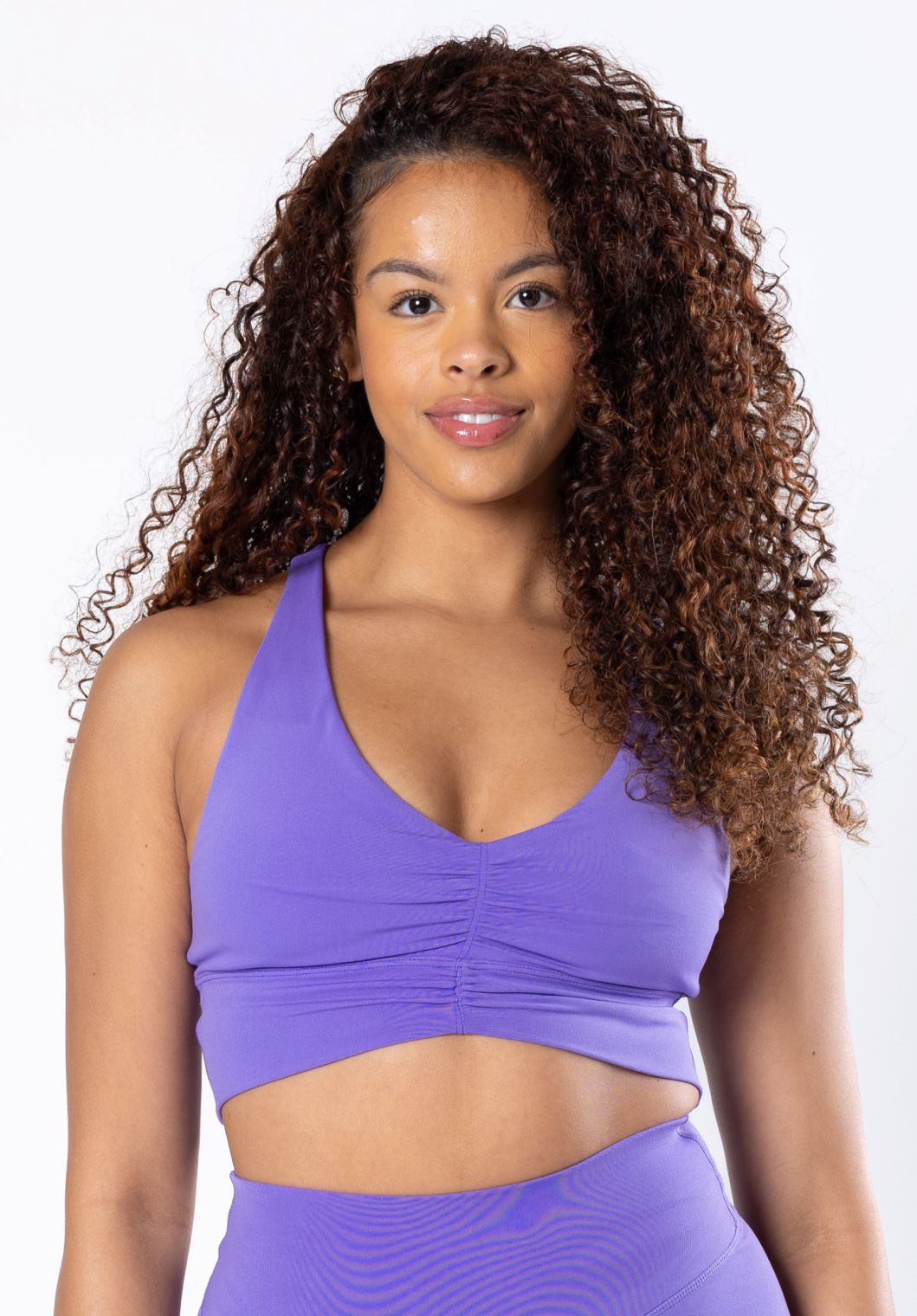 Reluna Ruched Bra Violet