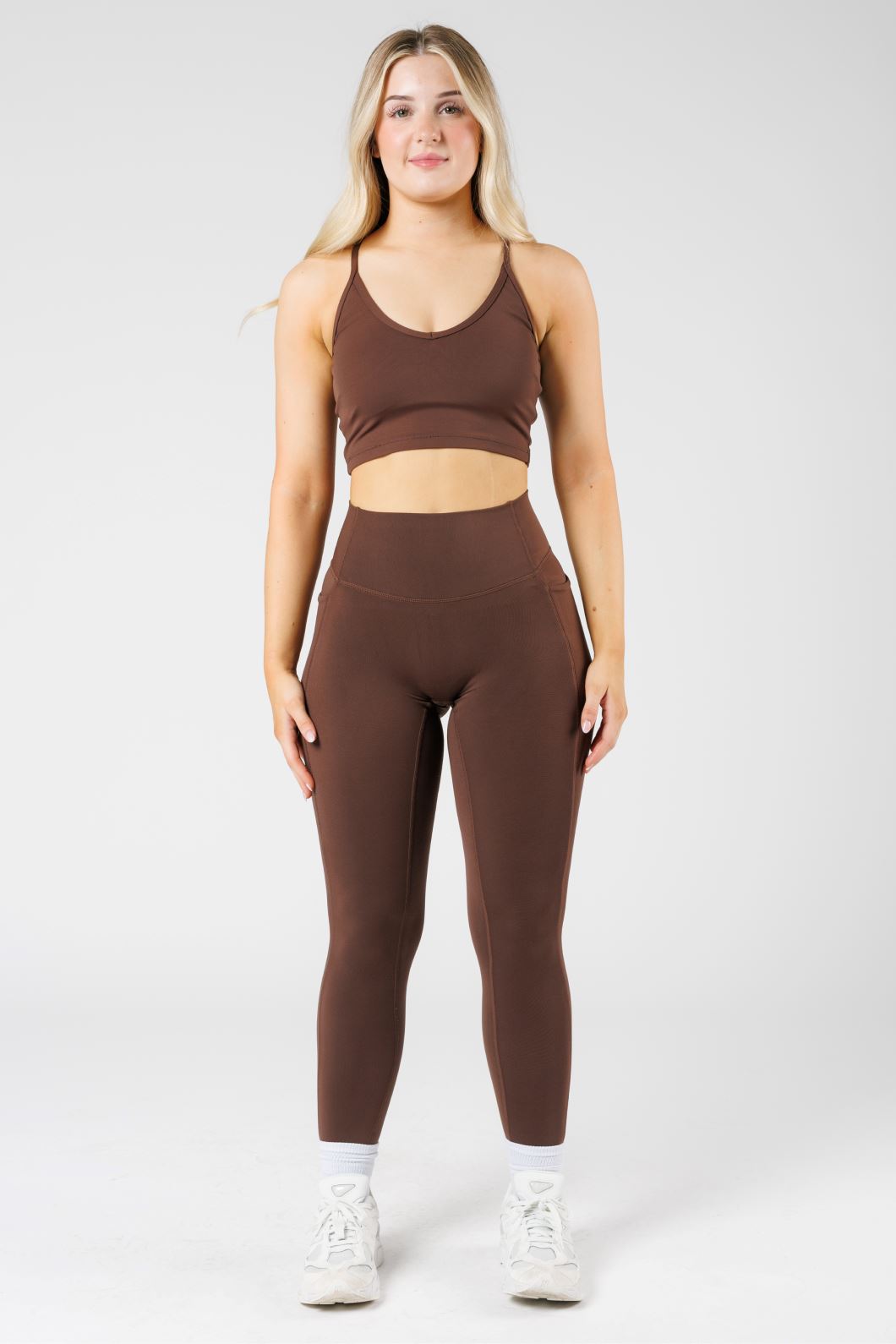 Reluna™ Empower Sculptseam® Pocket Legging Walnut