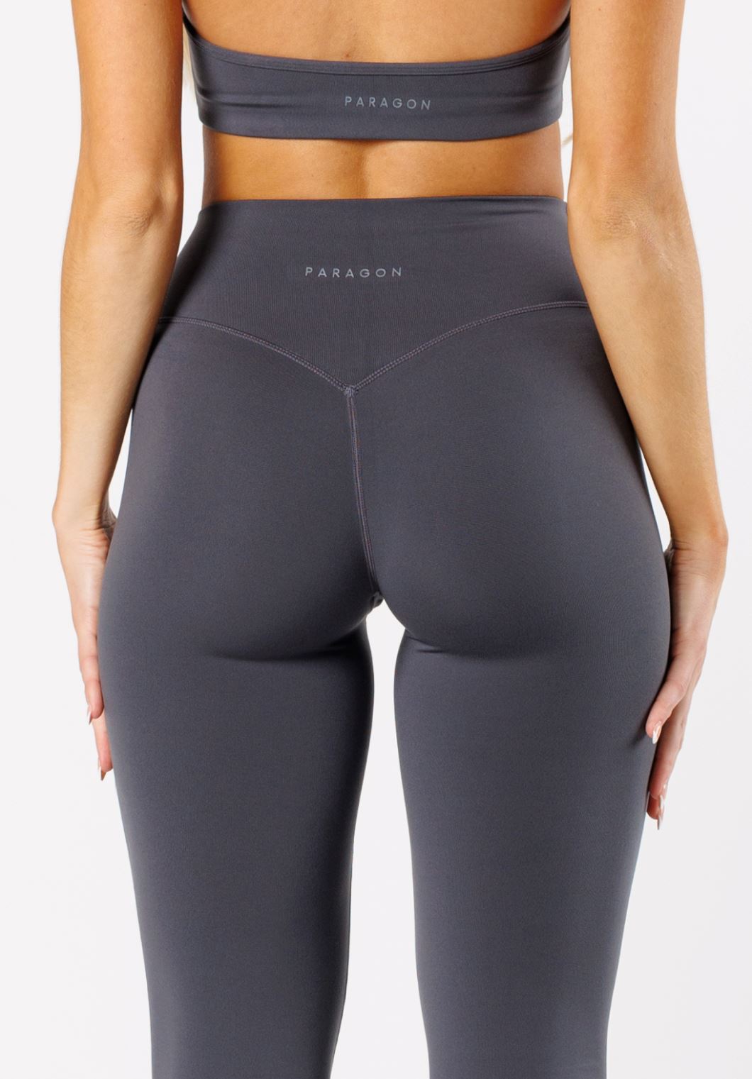 Reluna™ Front Slit Sculptseam® Flare Leggings 34" Phantom