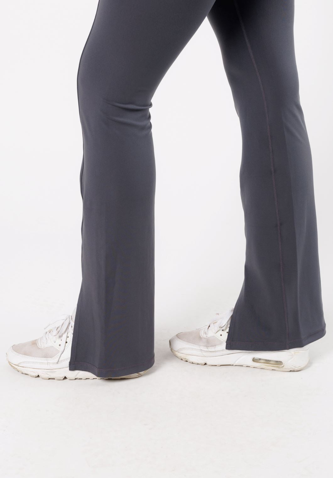 Reluna™ Front Slit Sculptseam® Flare Leggings 34" Phantom