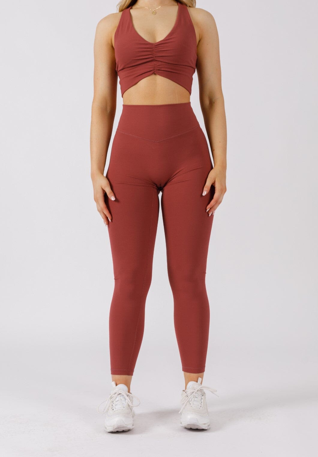 UltraLux Curve Contour Sculptseam™ Legging Strawberry Quartz
